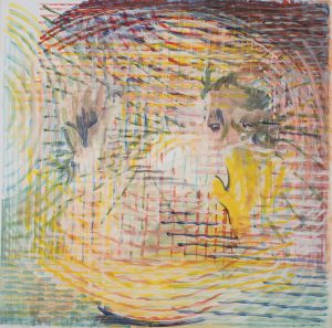 Mundo nuevo 2022 Óleo sobre tela 100x100cm